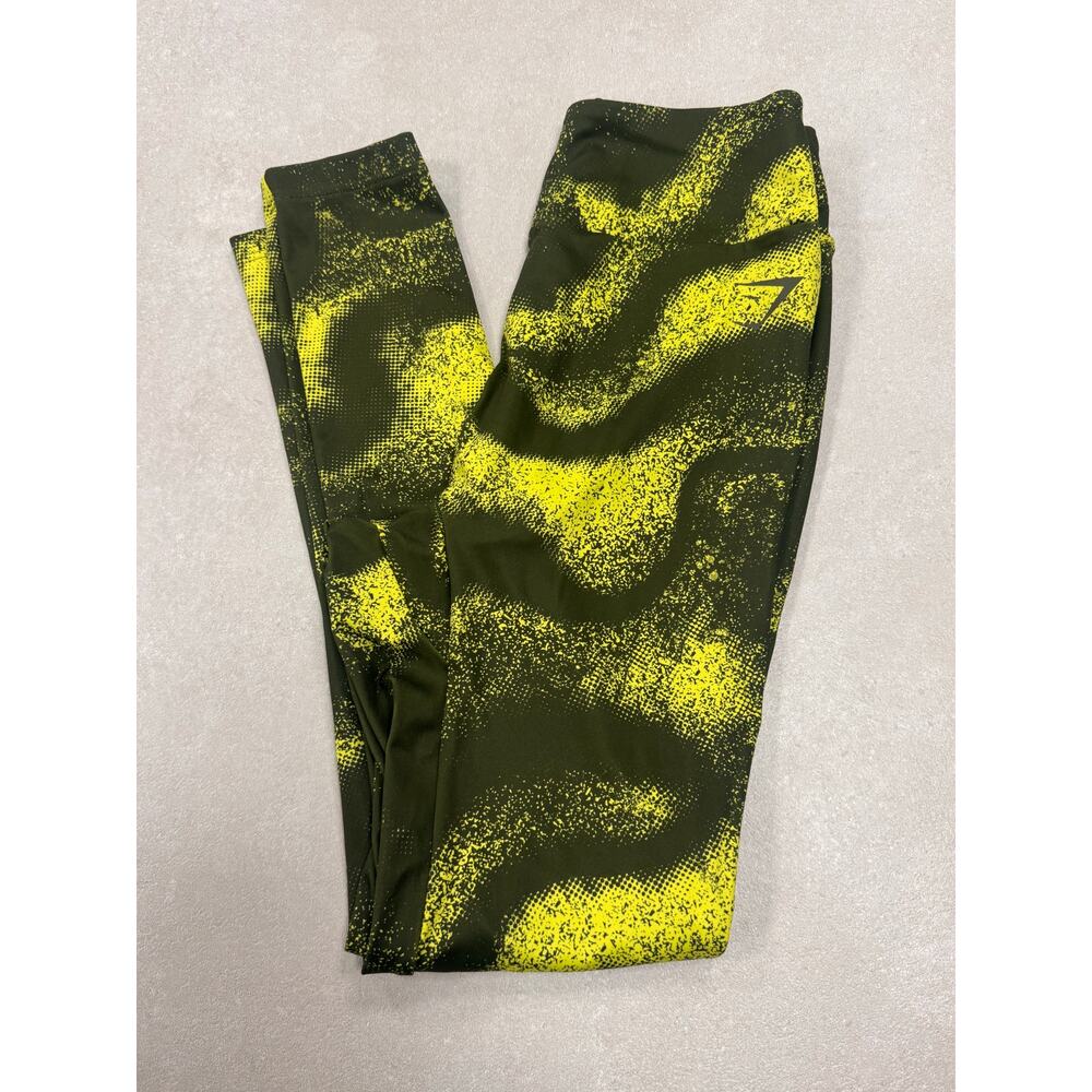 GYMSHARK Yoga Patterned Pants - Medium-Used, great condition